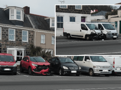 Cars smashed in mystery incident