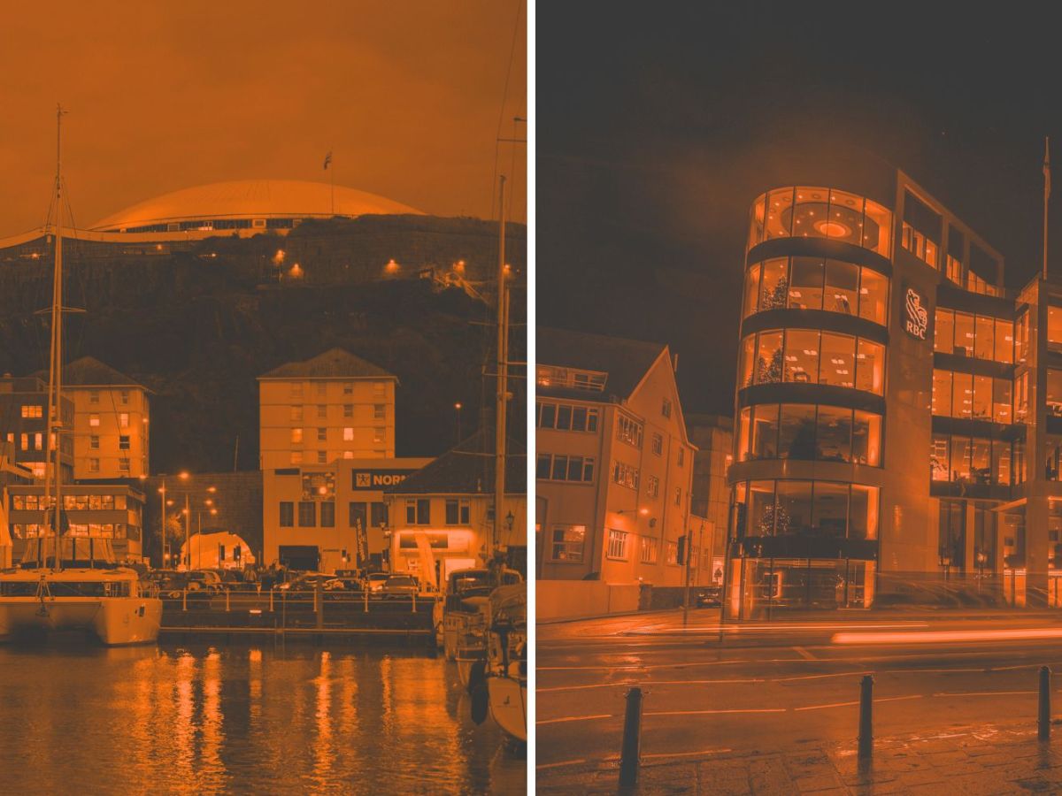 Why are two Jersey landmarks turning orange?