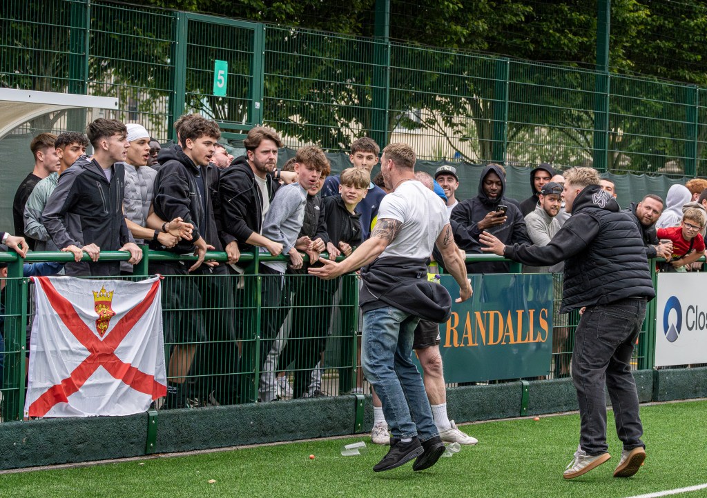 Guernsey man banned from football matches after Muratti violence