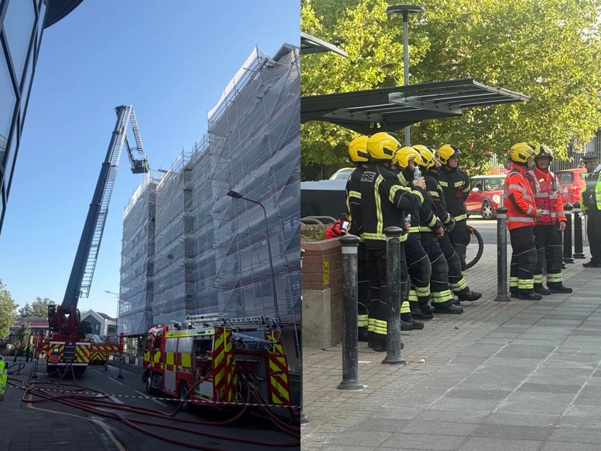 Man released after rooftop fire deemed “accidental”
