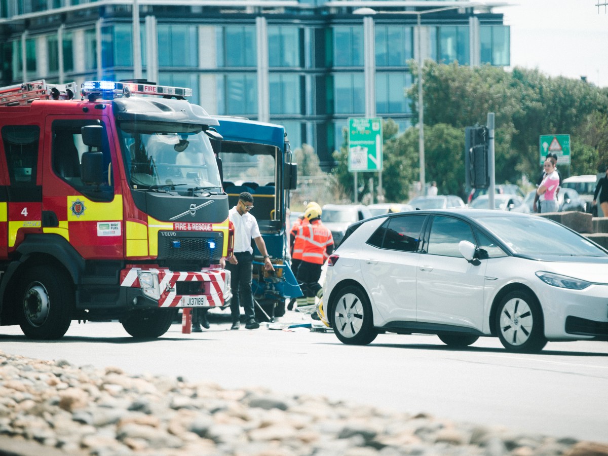 Esplanade crash: Man arrested on suspicion of dangerous driving