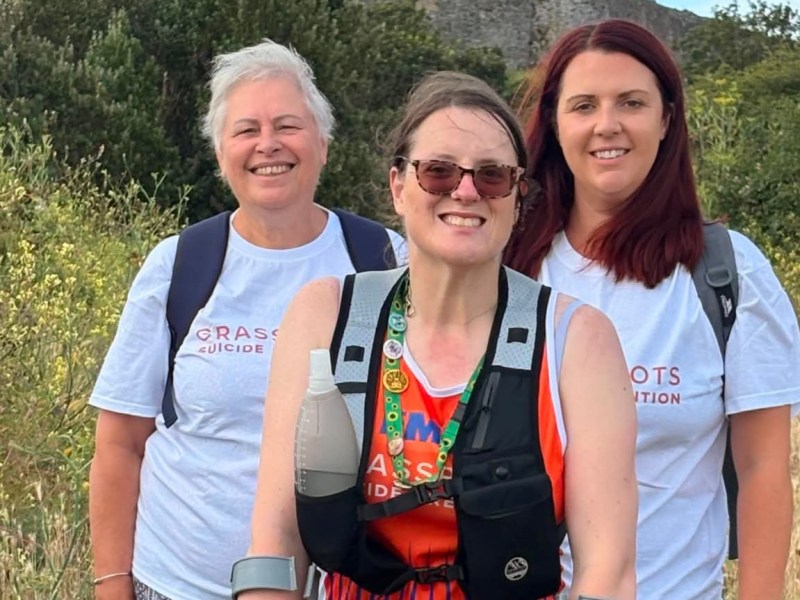 “I ran out of time at the London Marathon… so I completed it in Guernsey”