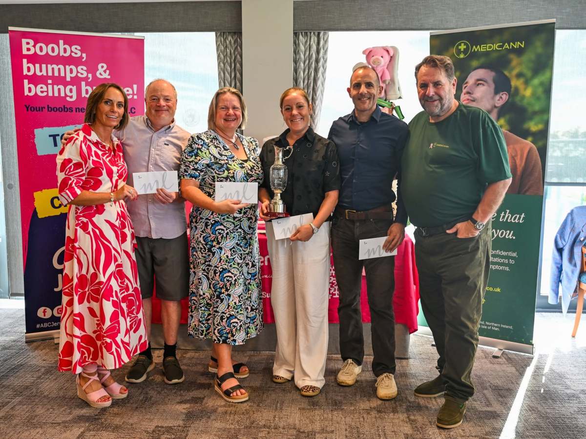 ABC Jersey Golf Day raises £30,000 for Islanders affected by breast cancer