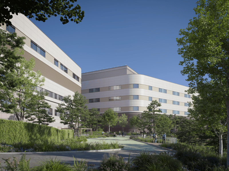 the new hospital at Overdale