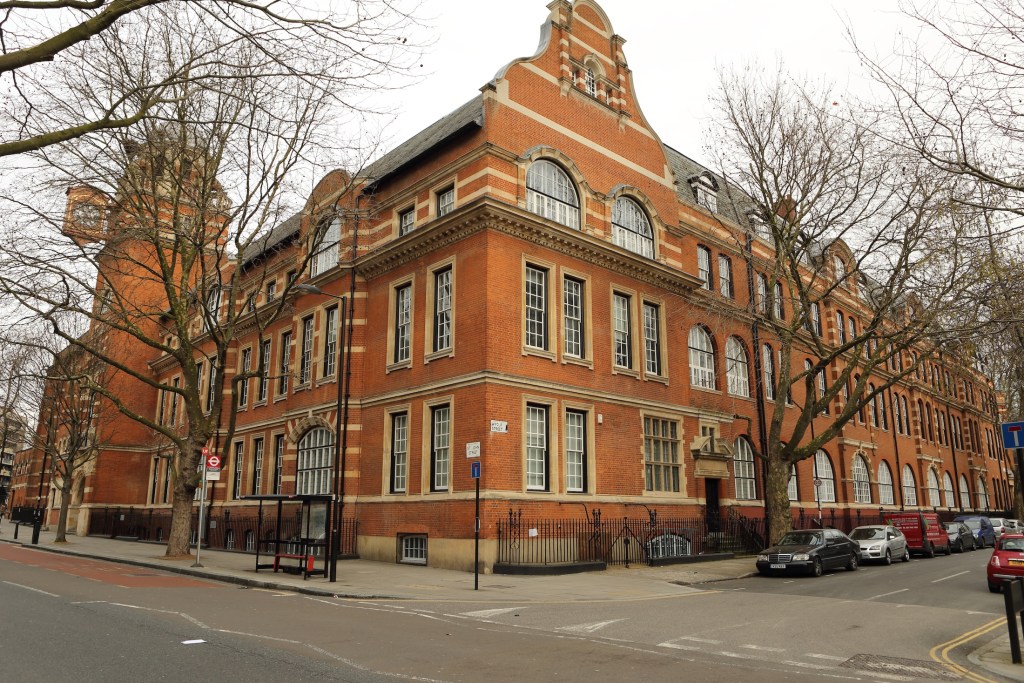 London, February 28, 2015: The Campus of City University was developed in Victorian times.