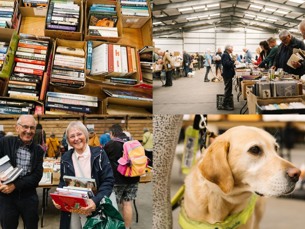 Book sale raises £18,000 to help provide guide dogs