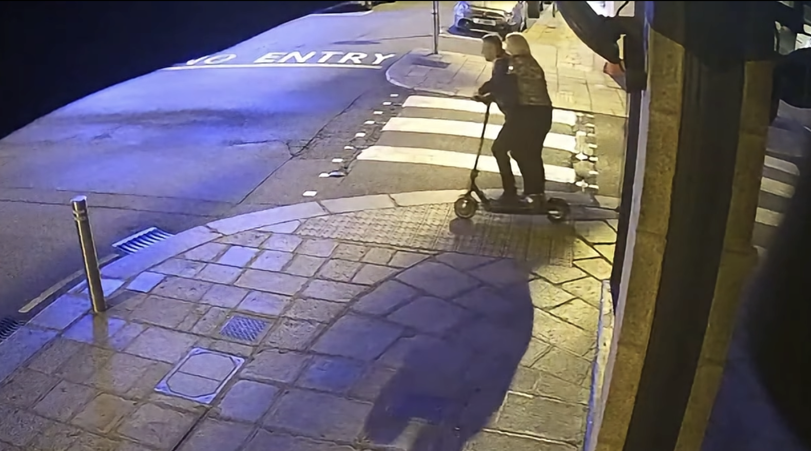 WATCH: Police seek pair filmed riding e-scooter after alleged theft ...